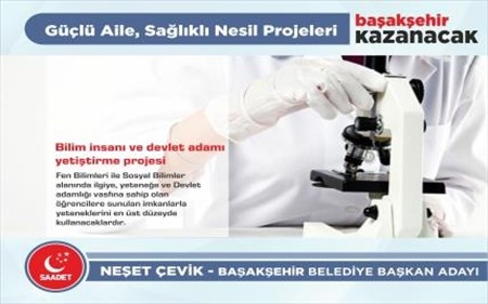 Saadet’ten Bilim İnsanı ve Devlet Adamı Yetiştirme Projesi