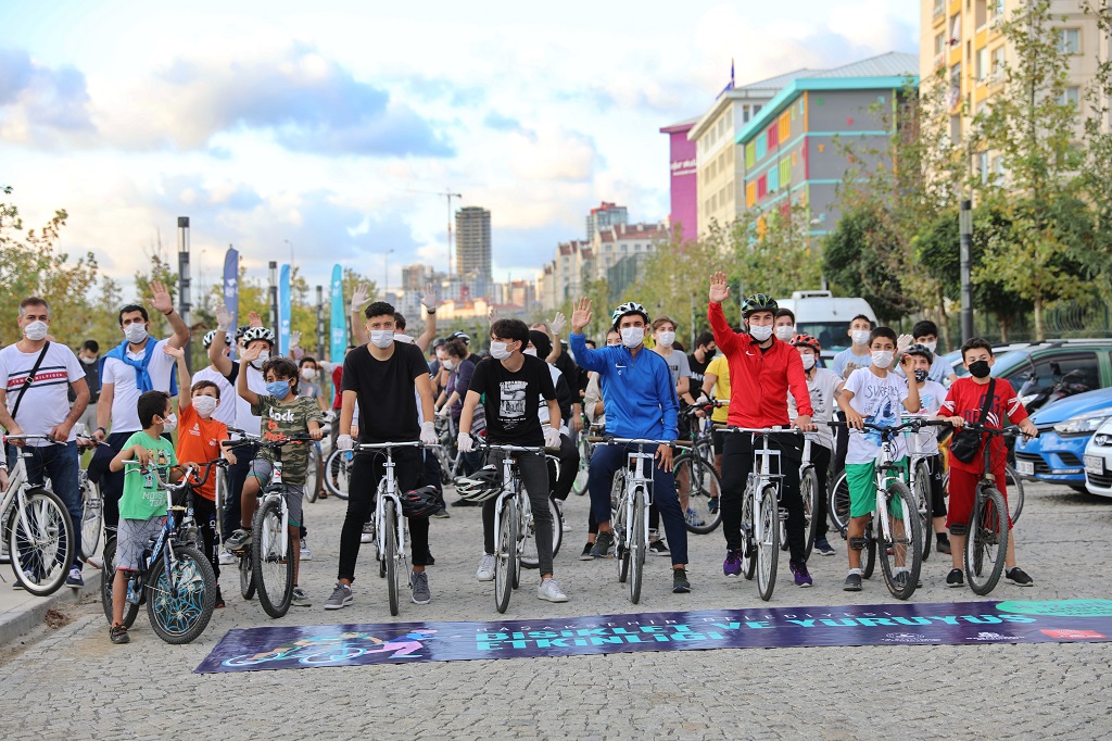BAŞAKŞEHİR’DE PEDALLAR SAĞLIĞA DÖNDÜ