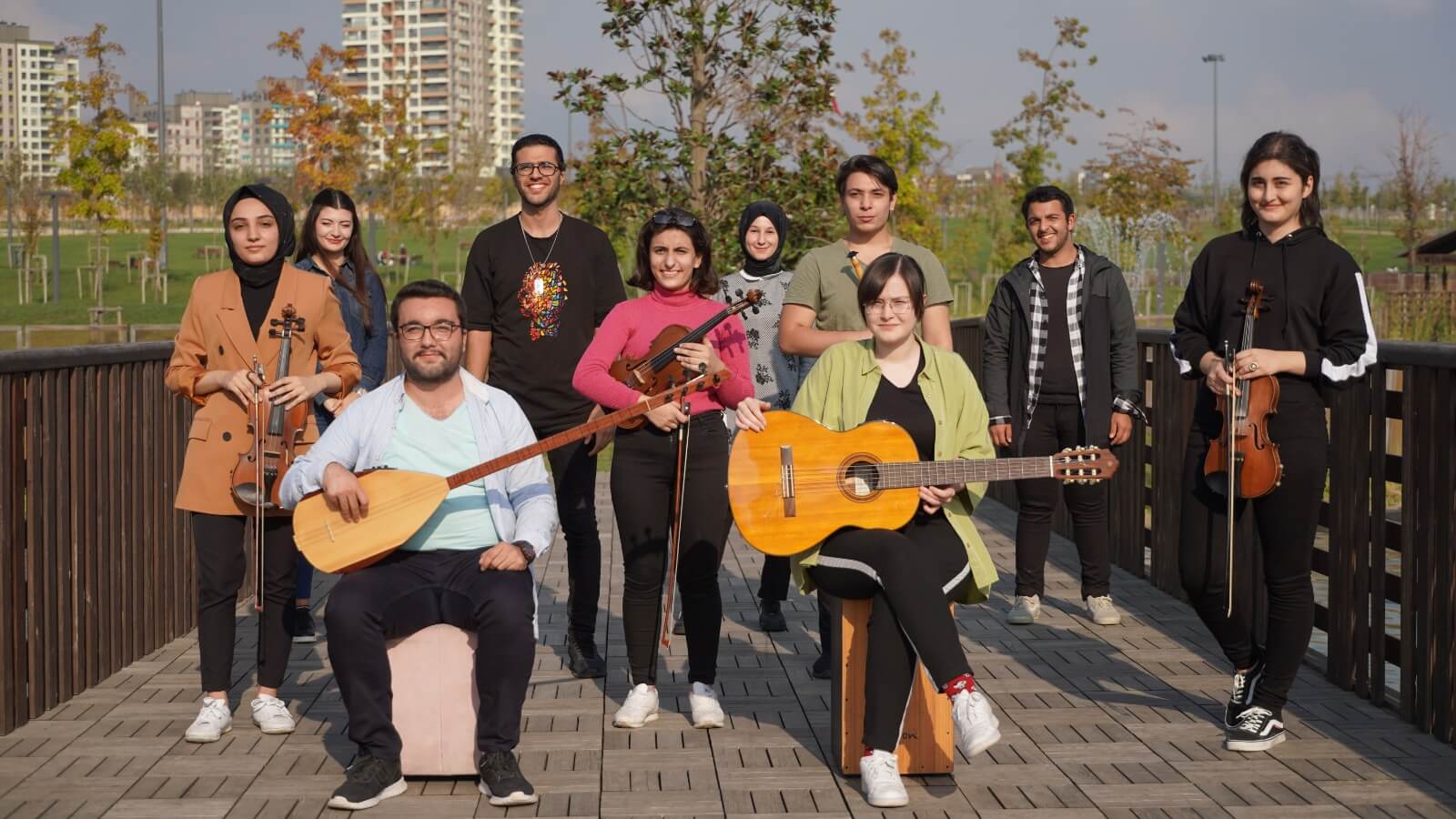 BAŞAKŞEHİRLİ GENÇLERDEN CAN AZERBAYCAN’A GARDAŞ SELAMI