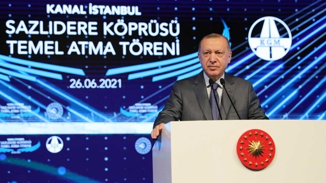 Cumhurbaşkanı Erdoğan’dan Kanal İstanbul mesajı: Kime sorulması gerekiyorsa sorduk