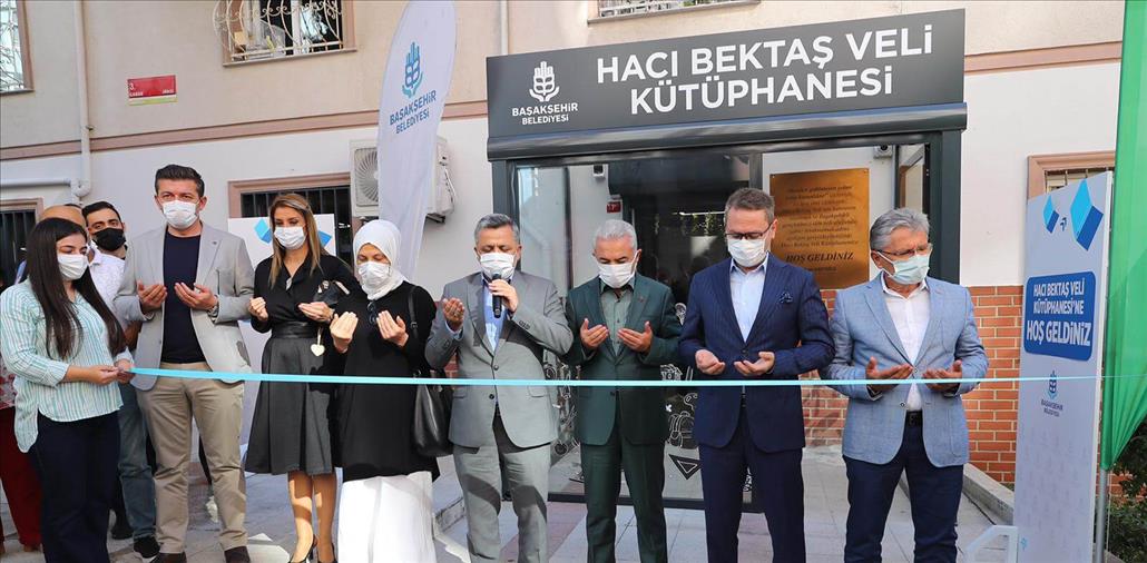 BAŞAKŞEHİR HACI BEKTAŞ VELİ KÜTÜPHANESİ AÇILDI