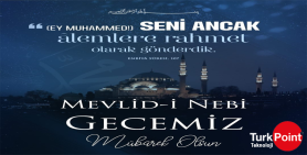 Mevlid Kandiliniz Mübarek Olsun.