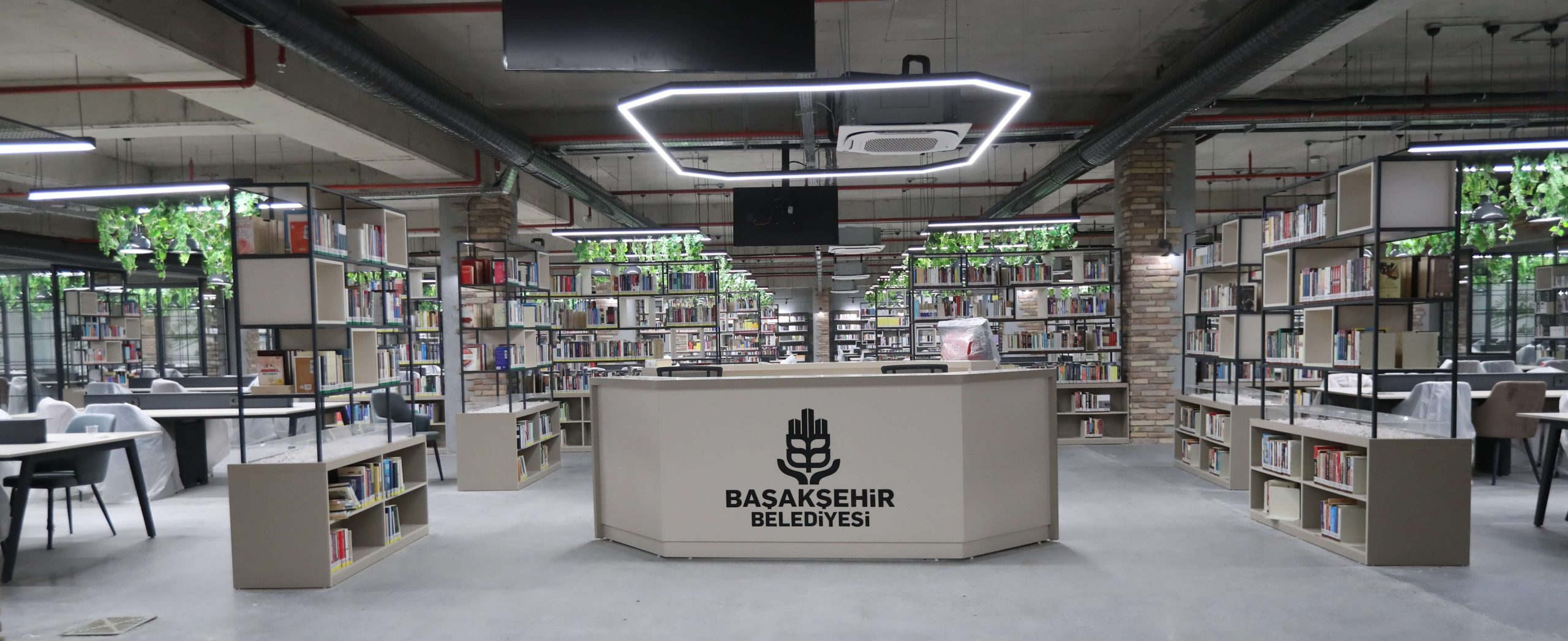 BAŞAKŞEHİR’İN YENİ MİLLET KIRAATHANESİ AÇILIŞA HAZIRLANIYOR!