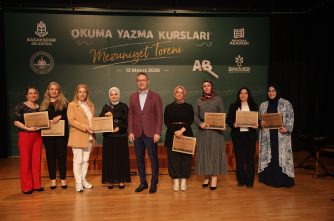 OKUMA YAZMA KURSLARINDA MEZUNİYET COŞKUSU