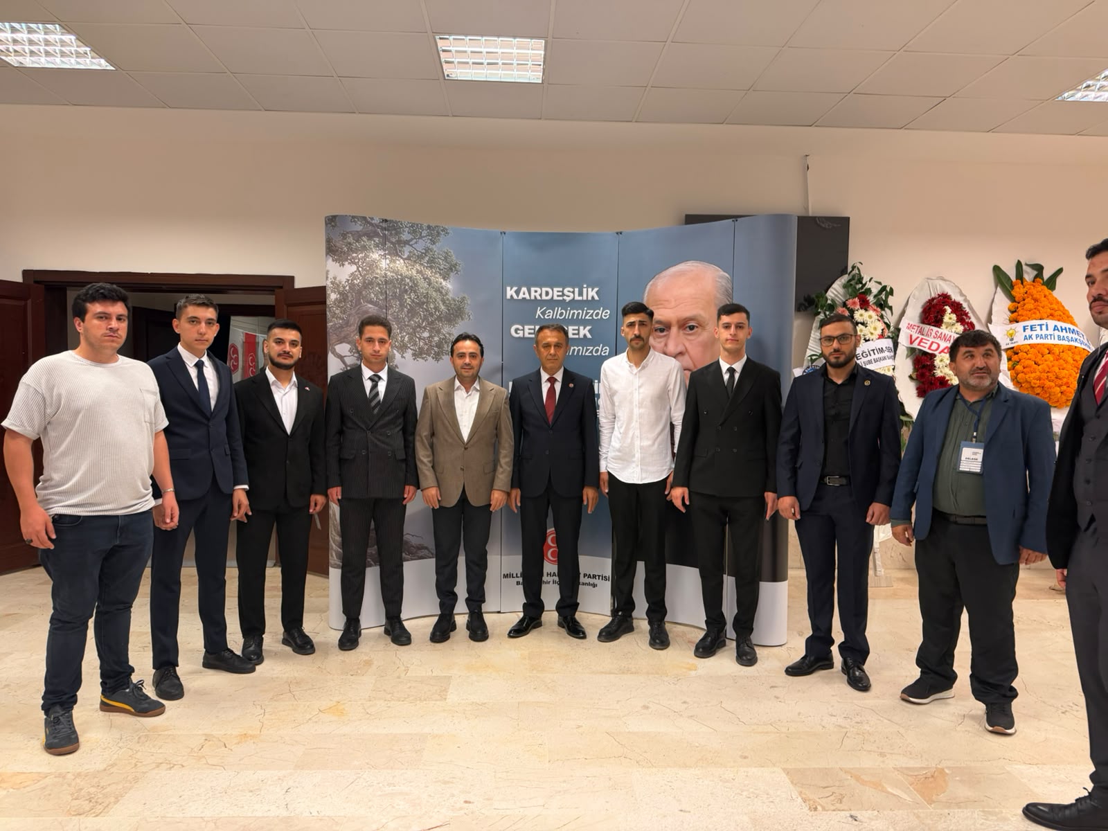 Ülkü Ocakları Başakşehir İlçe Başkanı Fatih Şimşek MHP Kongresine Katılım Sağladı
